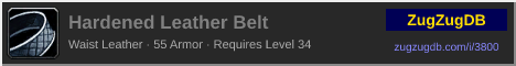 Hardened Leather Belt: forum signature banner