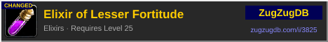 Elixir of Lesser Fortitude: forum signature banner