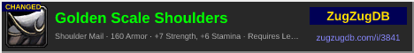 Golden Scale Shoulders: forum signature banner
