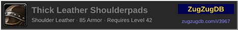 Thick Leather Shoulderpads: forum signature banner