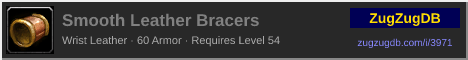 Smooth Leather Bracers: forum signature banner