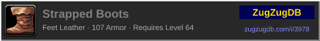 Strapped Boots: forum signature banner