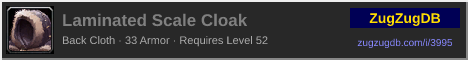 Laminated Scale Cloak: forum signature banner