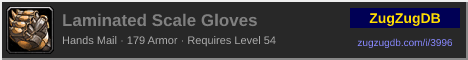 Laminated Scale Gloves: forum signature banner