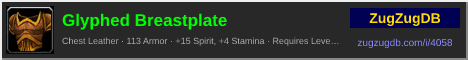 Glyphed Breastplate: forum signature banner