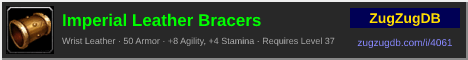 Imperial Leather Bracers: forum signature banner