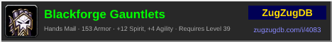 Blackforge Gauntlets: forum signature banner