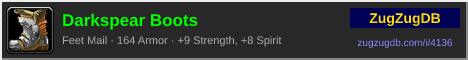 Darkspear Boots: forum signature banner
