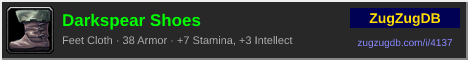 Darkspear Shoes: forum signature banner