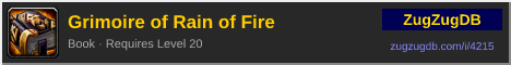 Grimoire of Rain of Fire: forum signature banner