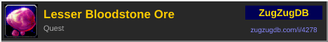 Lesser Bloodstone Ore: forum signature banner