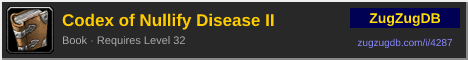 Codex of Nullify Disease II: forum signature banner
