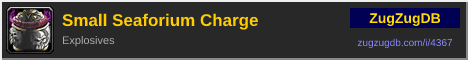 Small Seaforium Charge: forum signature banner