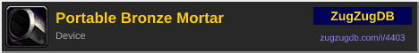 Portable Bronze Mortar: forum signature banner