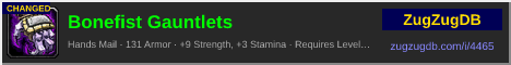 Bonefist Gauntlets: forum signature banner
