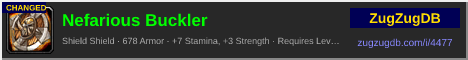 Nefarious Buckler: forum signature banner
