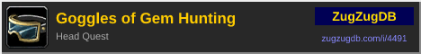 Goggles of Gem Hunting: forum signature banner