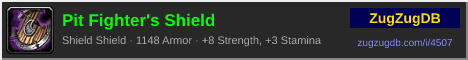 Pit Fighter's Shield: forum signature banner