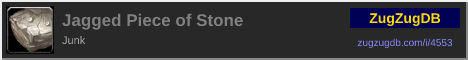 Jagged Piece of Stone: forum signature banner