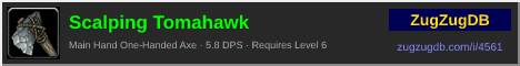 Scalping Tomahawk: forum signature banner