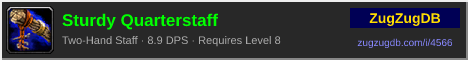 Sturdy Quarterstaff: forum signature banner