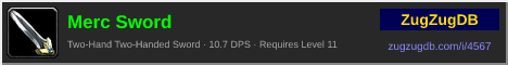 Merc Sword: forum signature banner