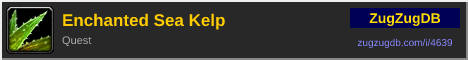 Enchanted Sea Kelp: forum signature banner
