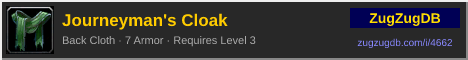 Journeyman's Cloak: forum signature banner