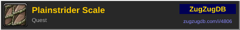 Plainstrider Scale: forum signature banner