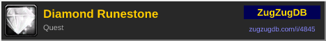 Diamond Runestone: forum signature banner