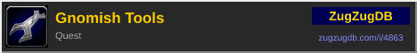 Gnomish Tools: forum signature banner