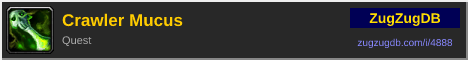 Crawler Mucus: forum signature banner