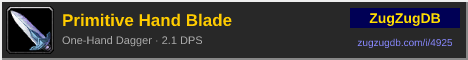 Primitive Hand Blade: forum signature banner