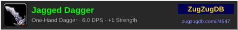 Jagged Dagger: forum signature banner