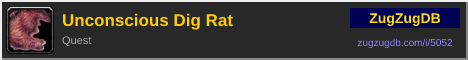 Unconscious Dig Rat: forum signature banner