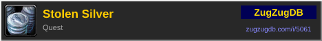 Stolen Silver: forum signature banner