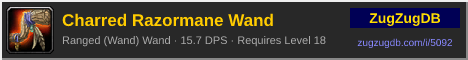 Charred Razormane Wand: forum signature banner