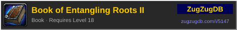 Book of Entangling Roots II: forum signature banner