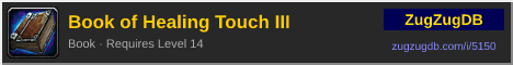 Book of Healing Touch III: forum signature banner