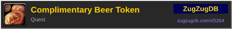 Complimentary Beer Token: forum signature banner