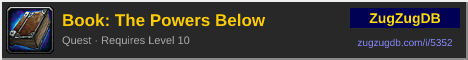 Book: The Powers Below: forum signature banner