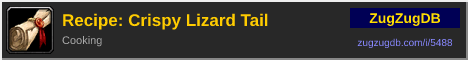Recipe: Crispy Lizard Tail: forum signature banner