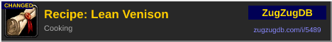 Recipe: Lean Venison: forum signature banner