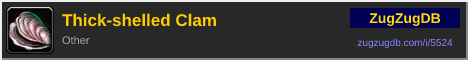 Thick-shelled Clam: forum signature banner