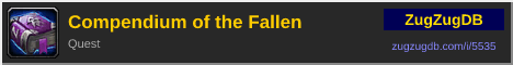 Compendium of the Fallen: forum signature banner