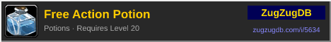 Free Action Potion: forum signature banner