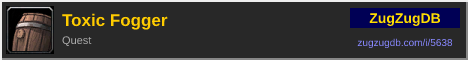 Toxic Fogger: forum signature banner