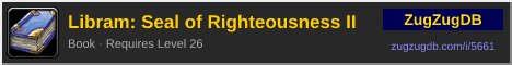 Libram: Seal of Righteousness II: forum signature banner