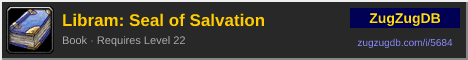 Libram: Seal of Salvation: forum signature banner
