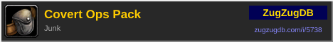 Covert Ops Pack: forum signature banner
